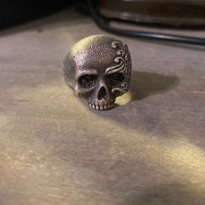 David Yurman skull ring